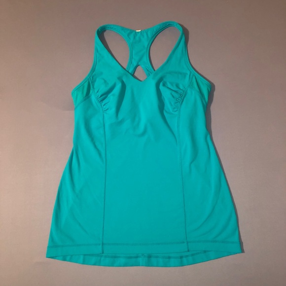 lululemon athletica Tops - Lululemon | Turquoise Racerback Tank